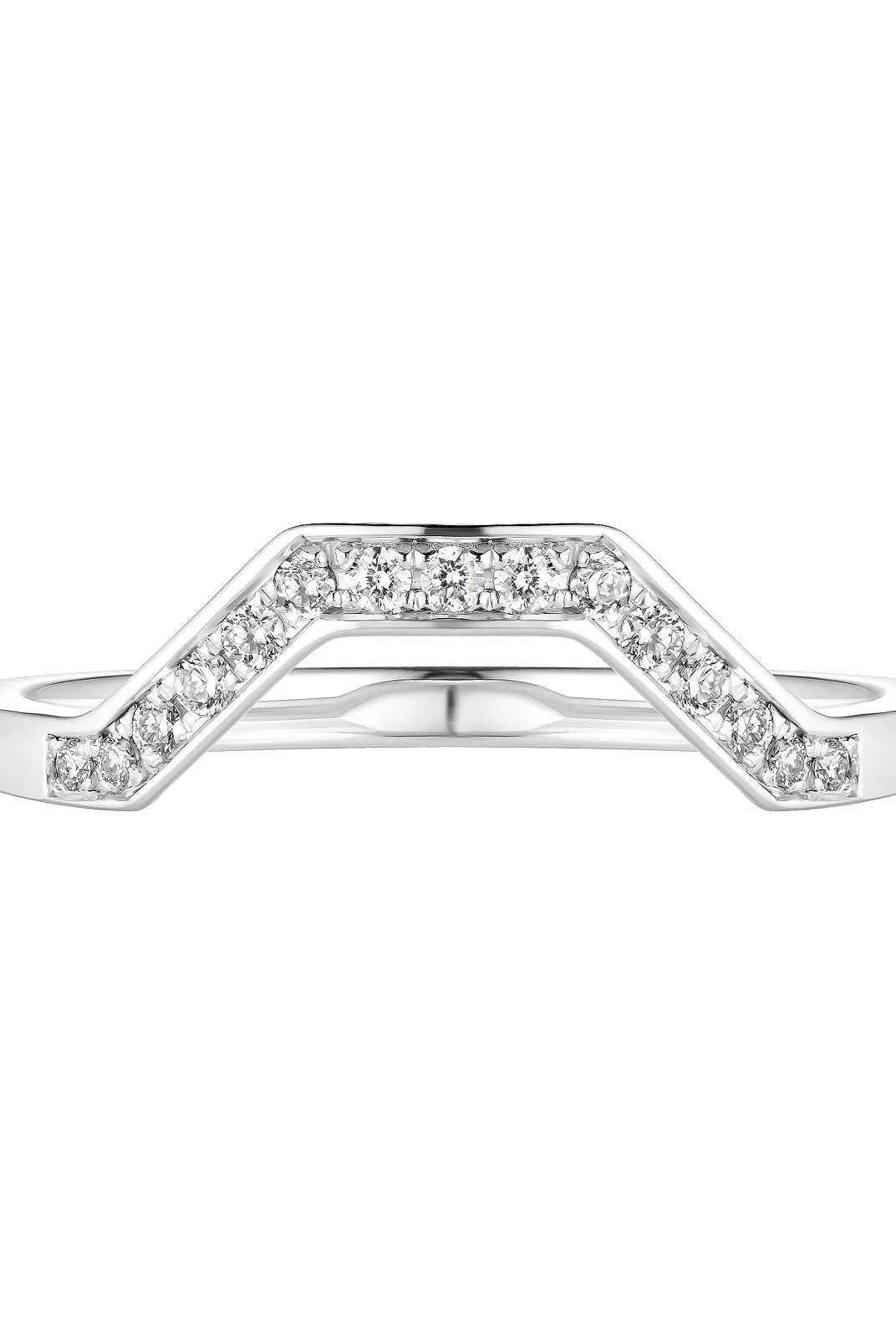 round-shaped-moissanite-curved-wedding-band