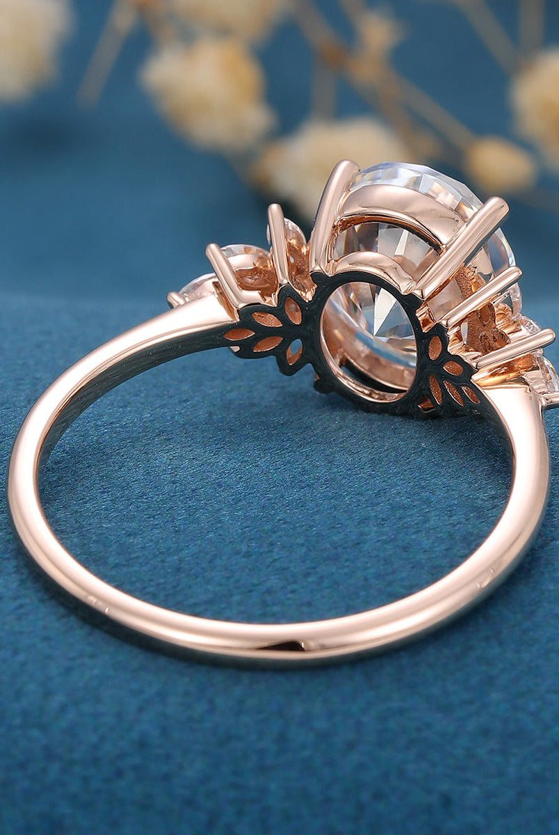 3-74-ct-oval-shaped-moissanite-cluster-engagement-ring