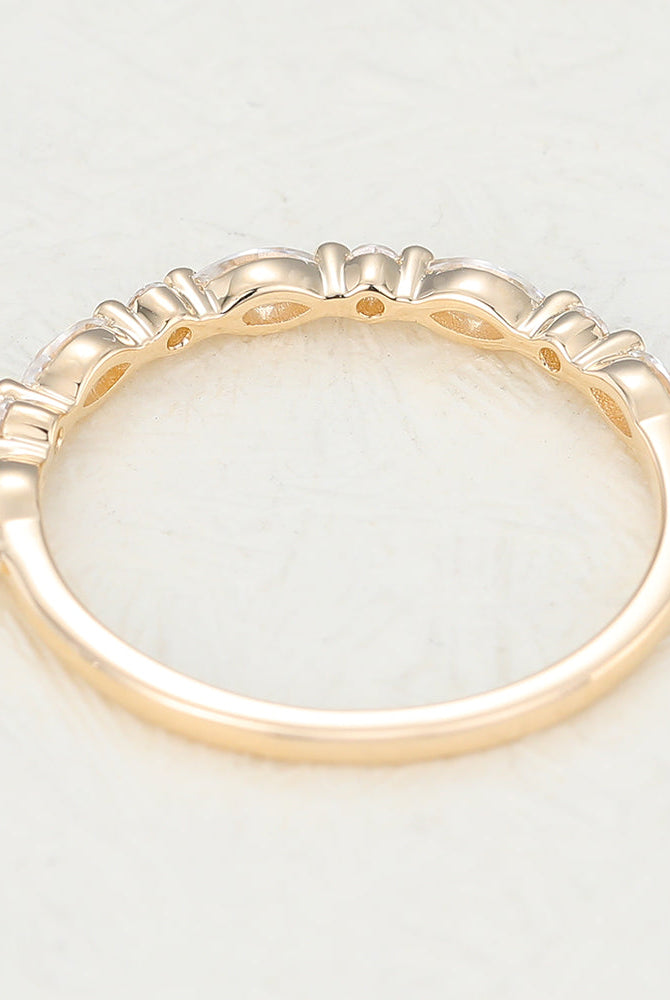 round-marquise-shaped-moissanite-alternative-stone-wedding-band