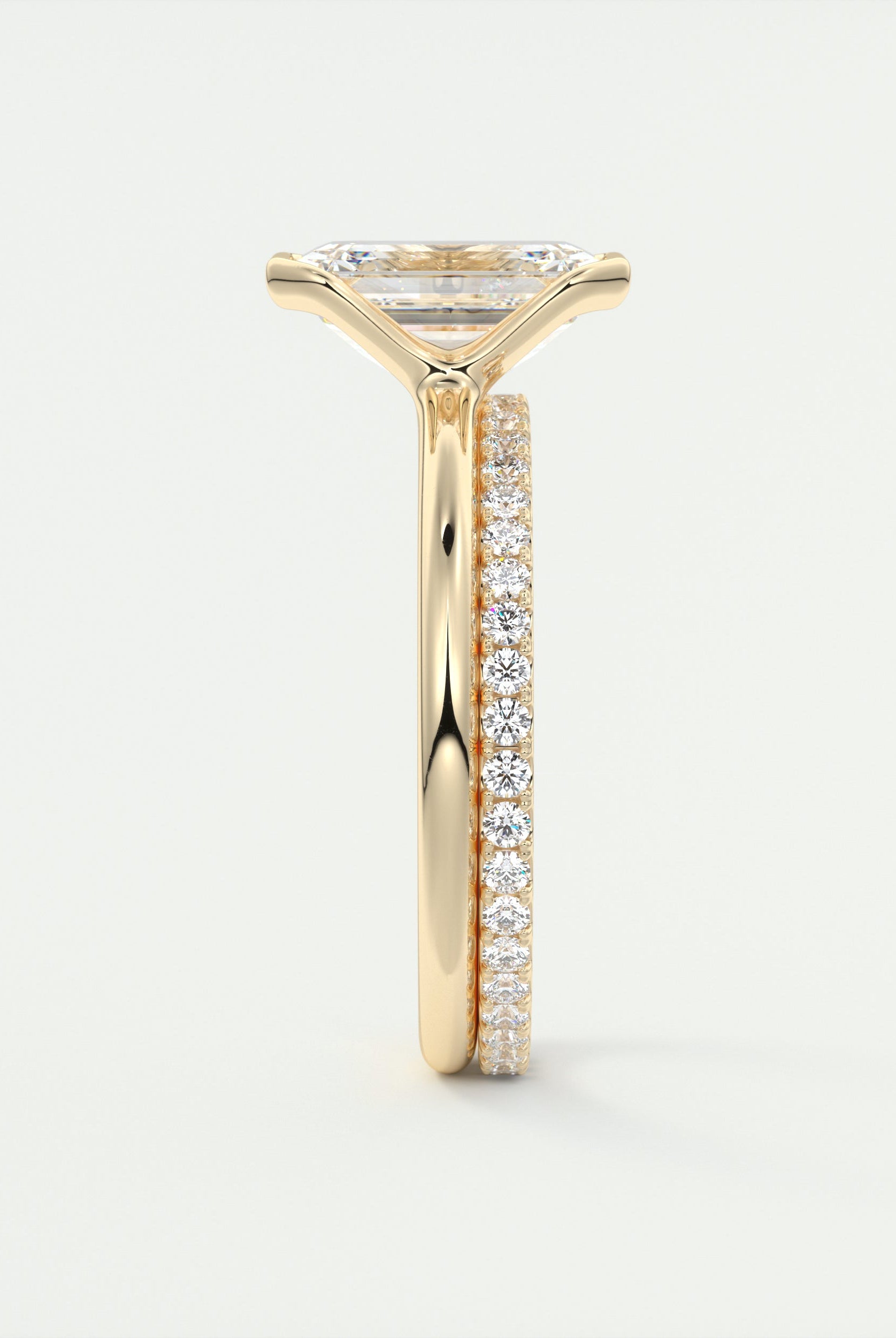 moissanite jewelry with lab-grown garnets for sale