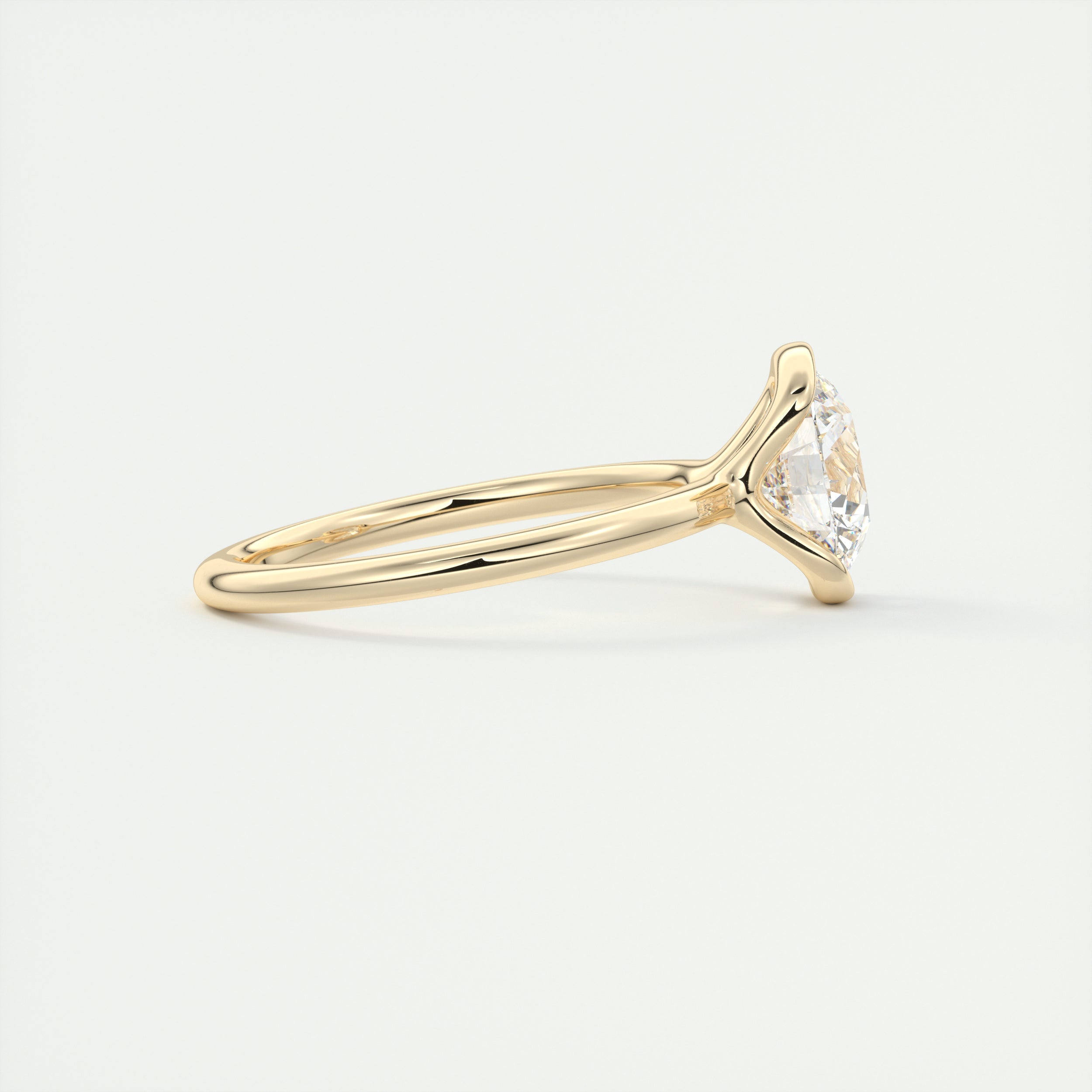 moissanite jewelry with lab-grown cat's eye sapphire