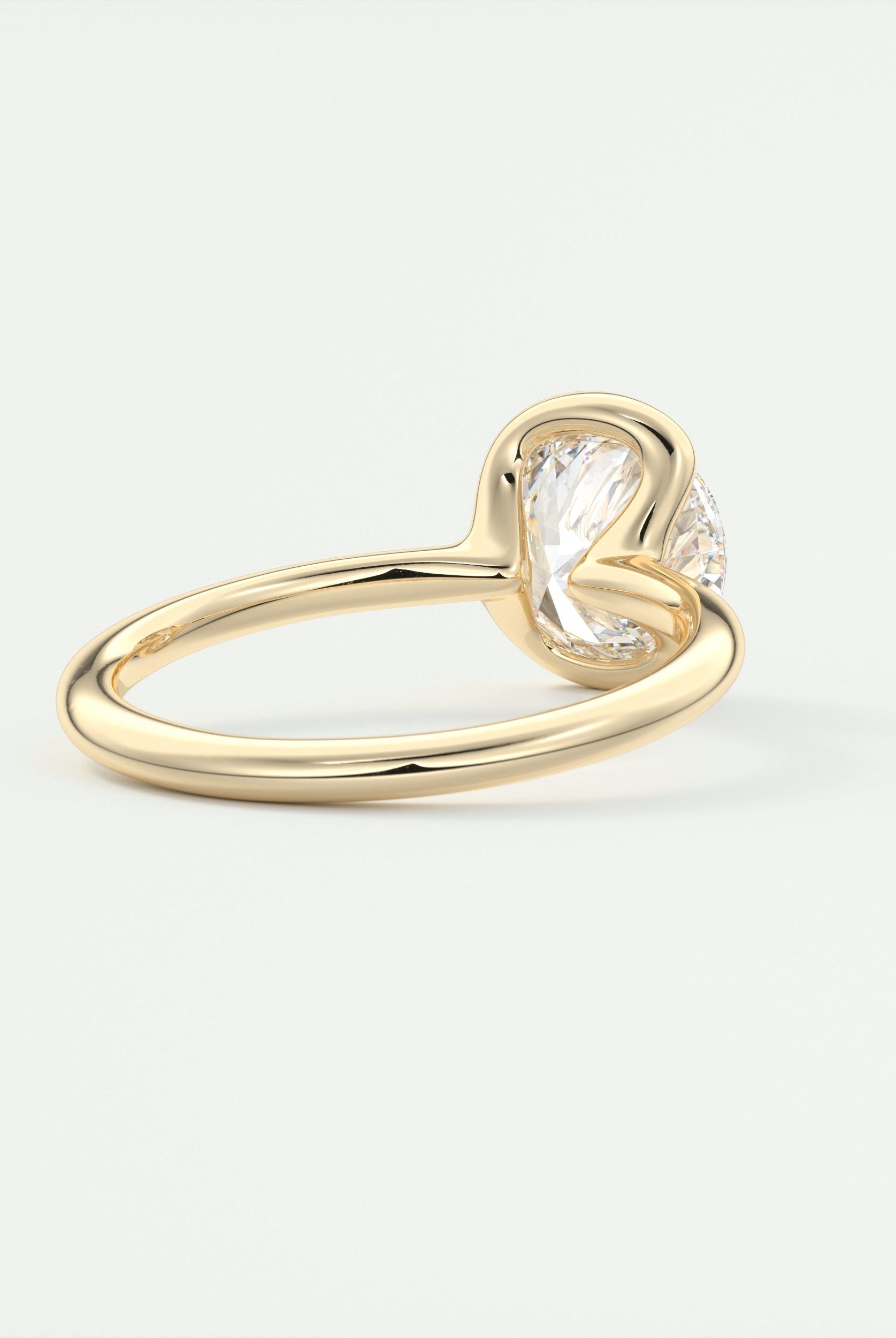 moissanite jewelry with lab-grown fancy color sapphires