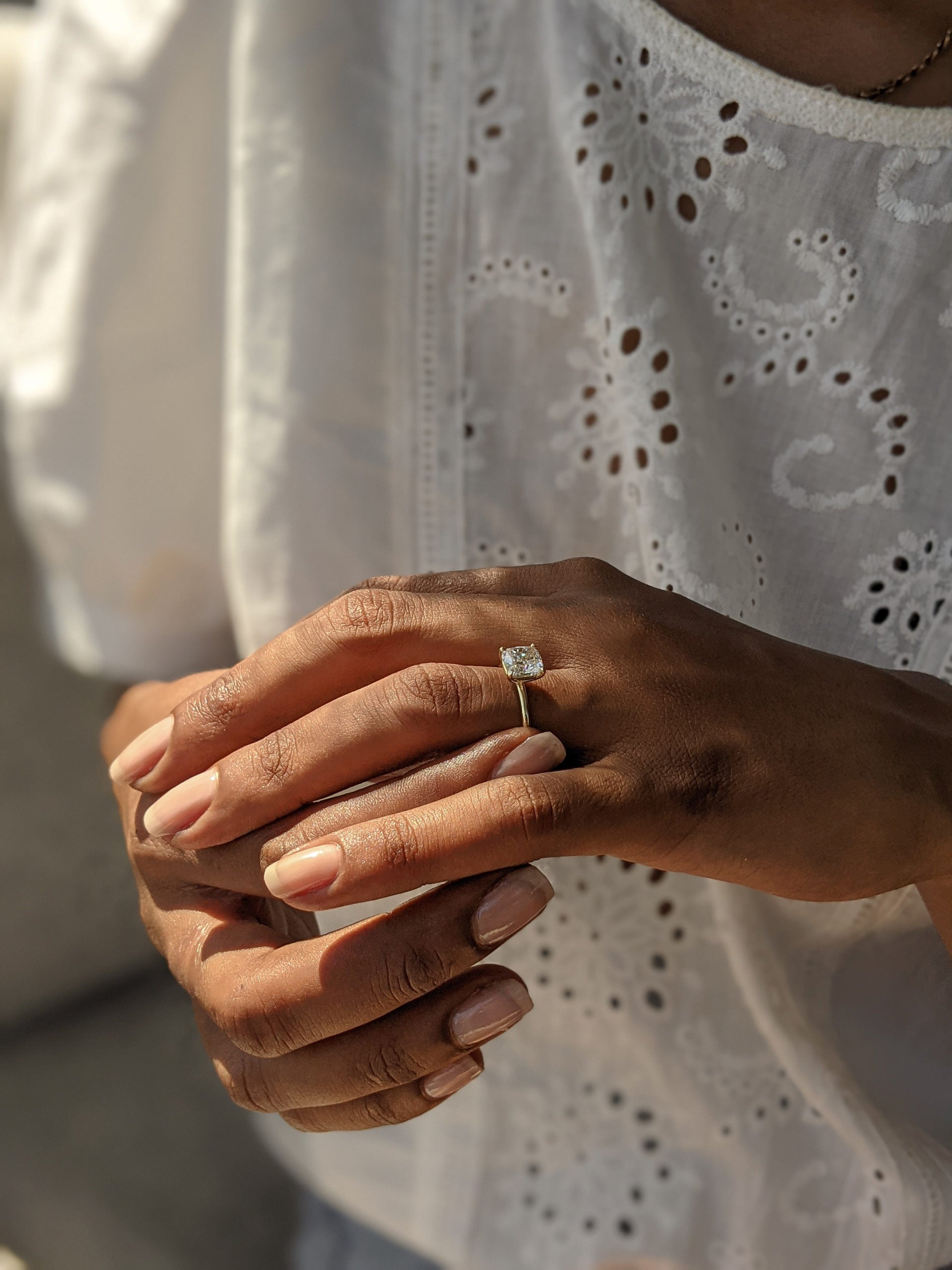 Moissanite wedding jewelry clearance