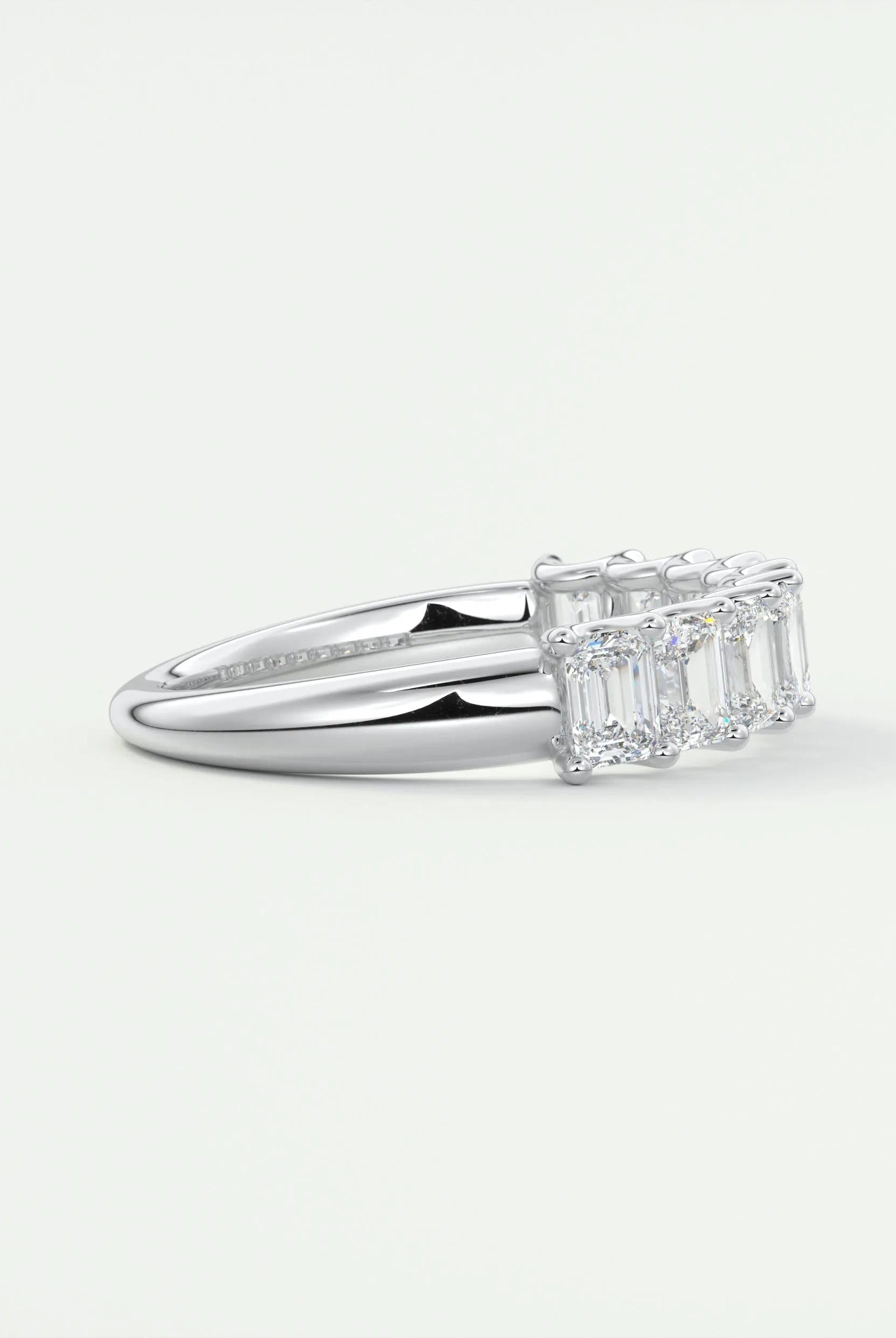 emerald-cut-half-eternity-moissanite-bridal-wedding-band