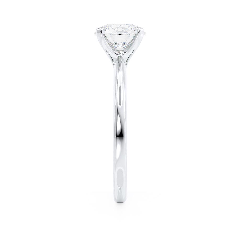 Round Engagement Ring for Women