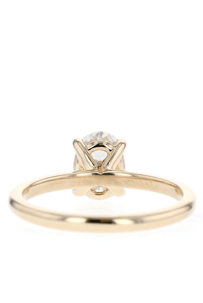 1.20CT Oval Solitaire Moissanite Diamond Engagement Ring For Women