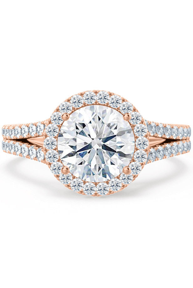 round-shaped-moissanite-halo-split-shank-style-engagement-ring-2