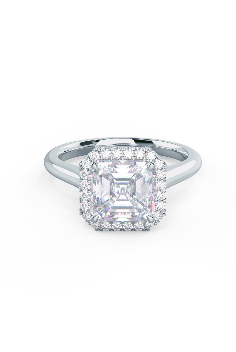 Halo Diamond Ring