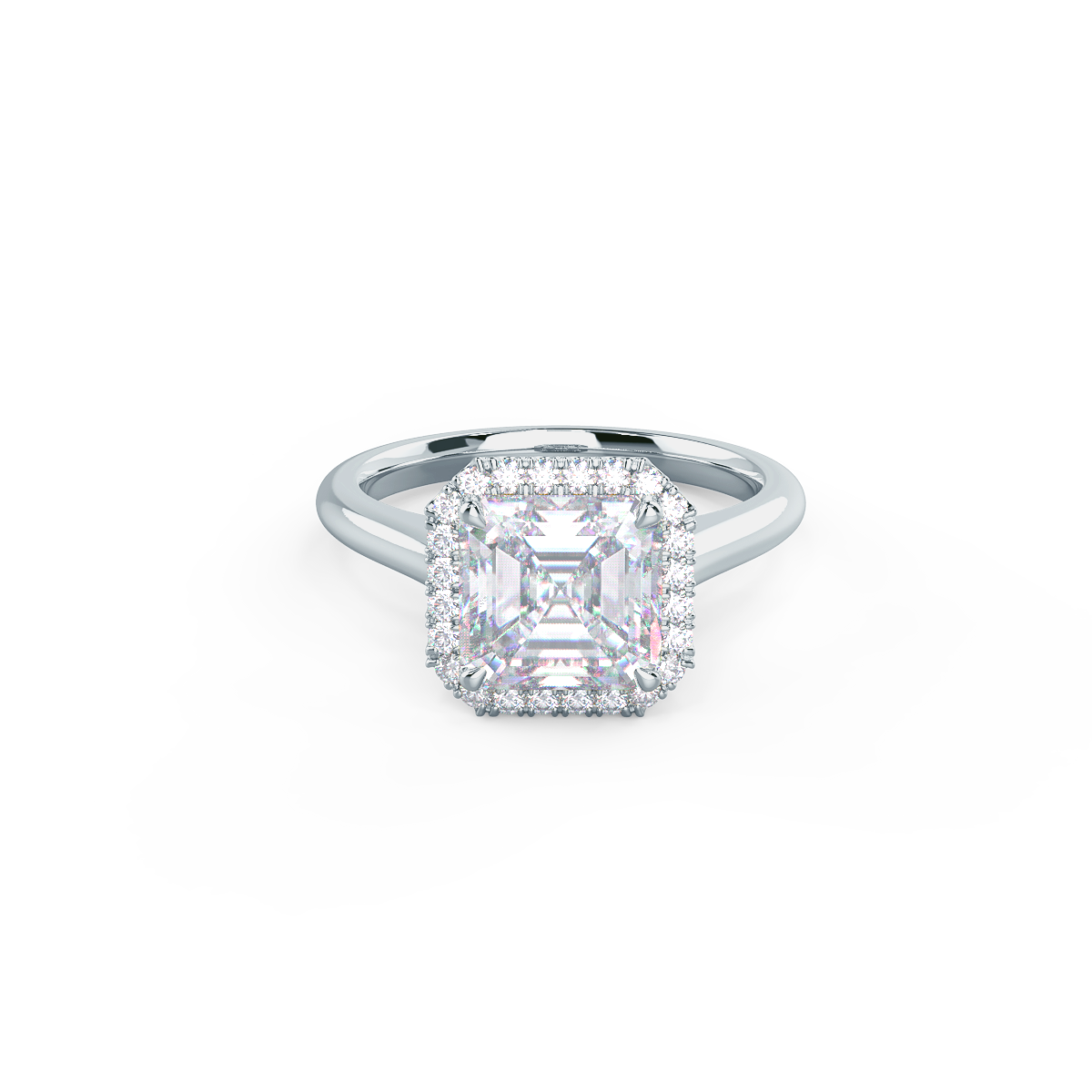 Halo Diamond Ring