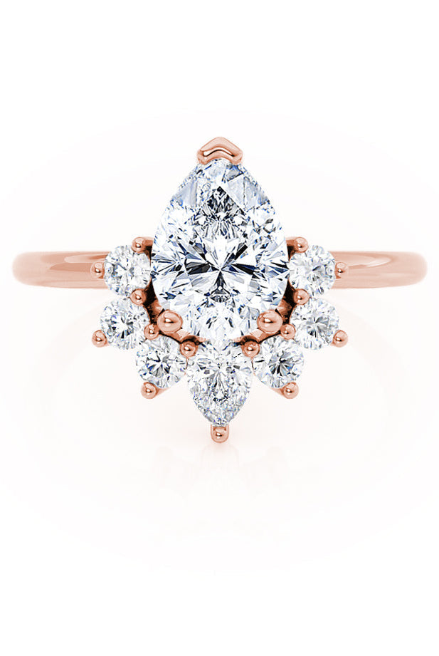 pear-shaped-moissanite-cluster-style-engagement-ring-2