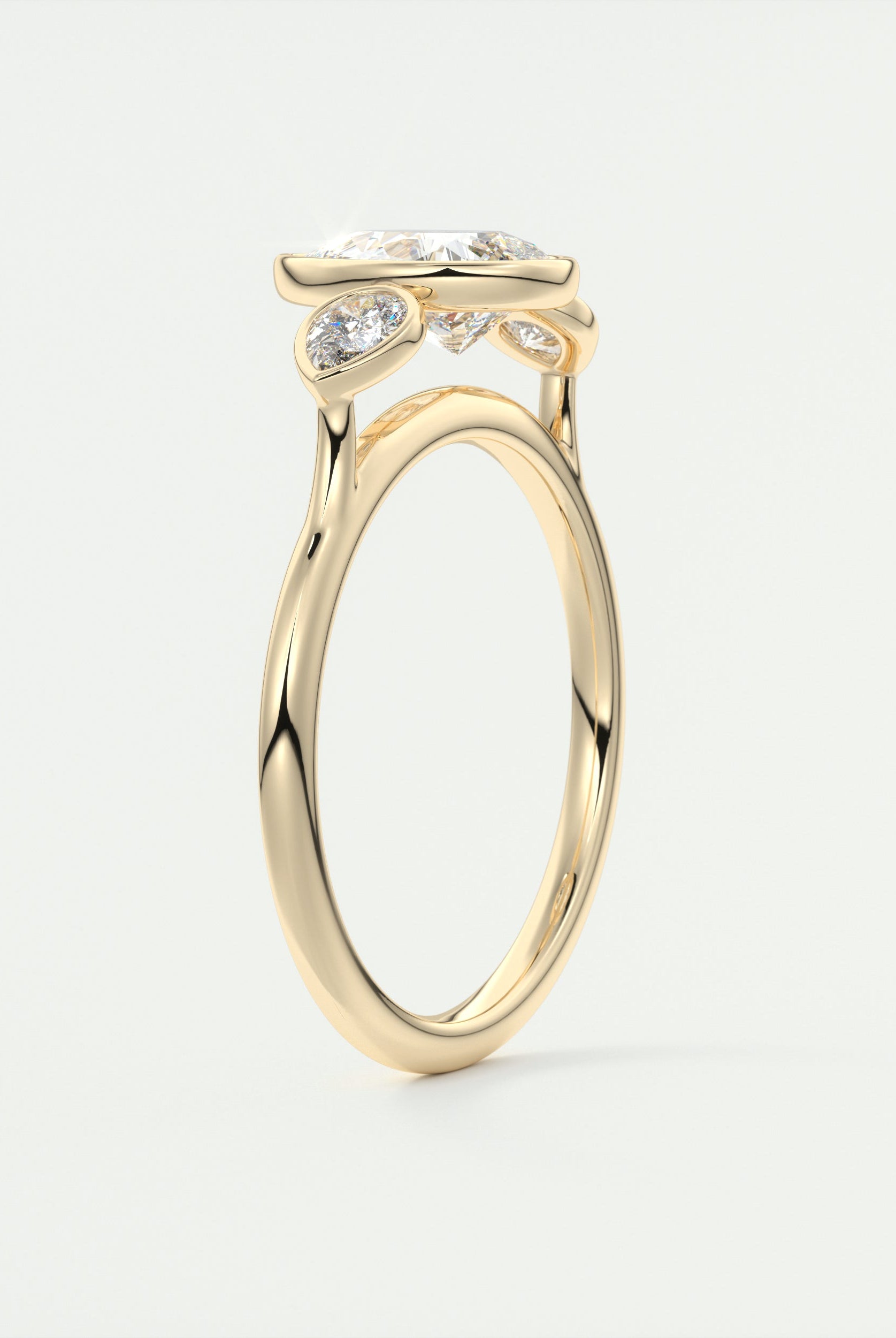 2CT Moissanite Ring