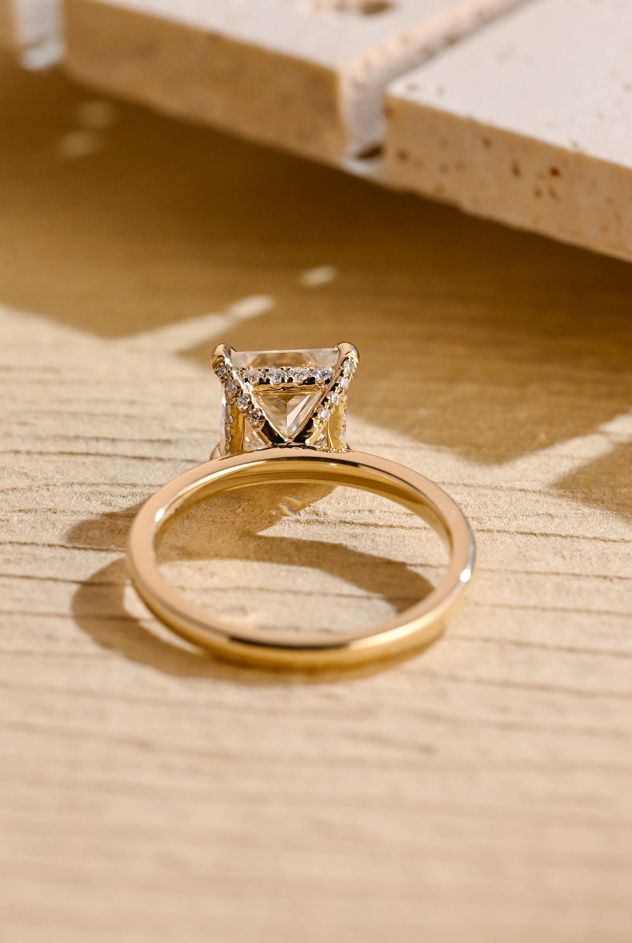 Princess Cut Proposal Ring