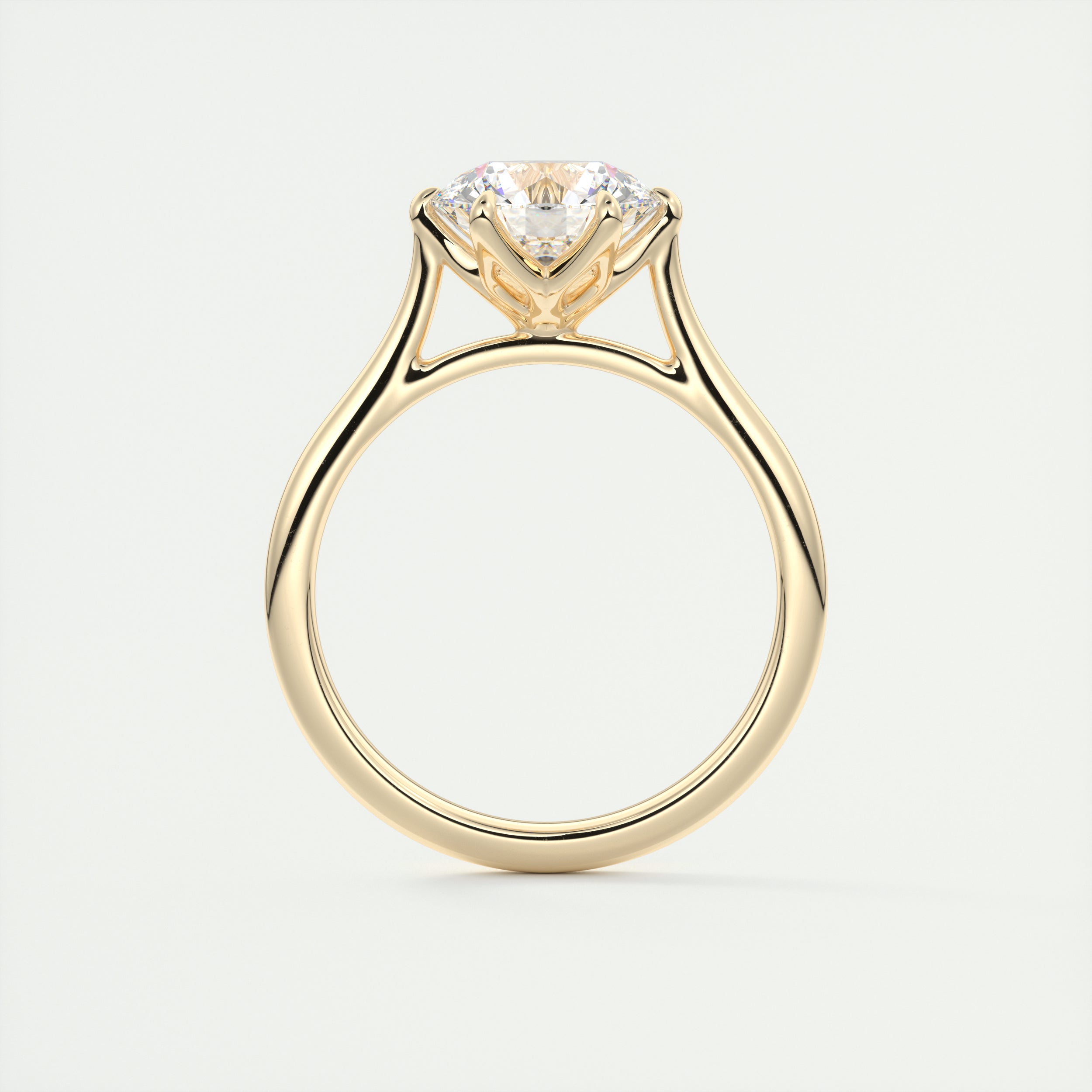 Luxury Moissanite Engagement Ring