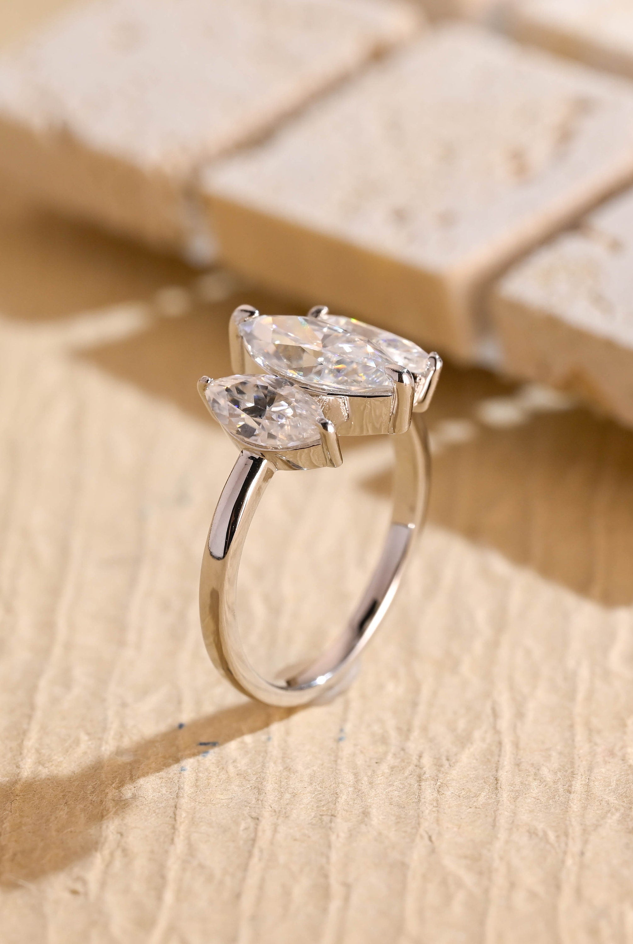 Marquise Bridal Ring