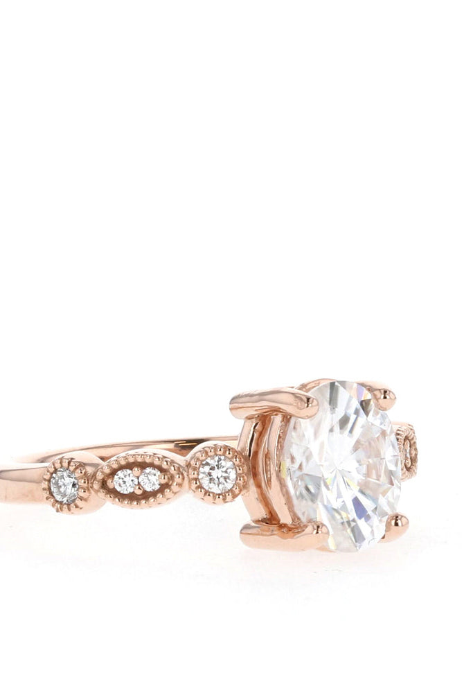 Affordable Oval Engagement Ring