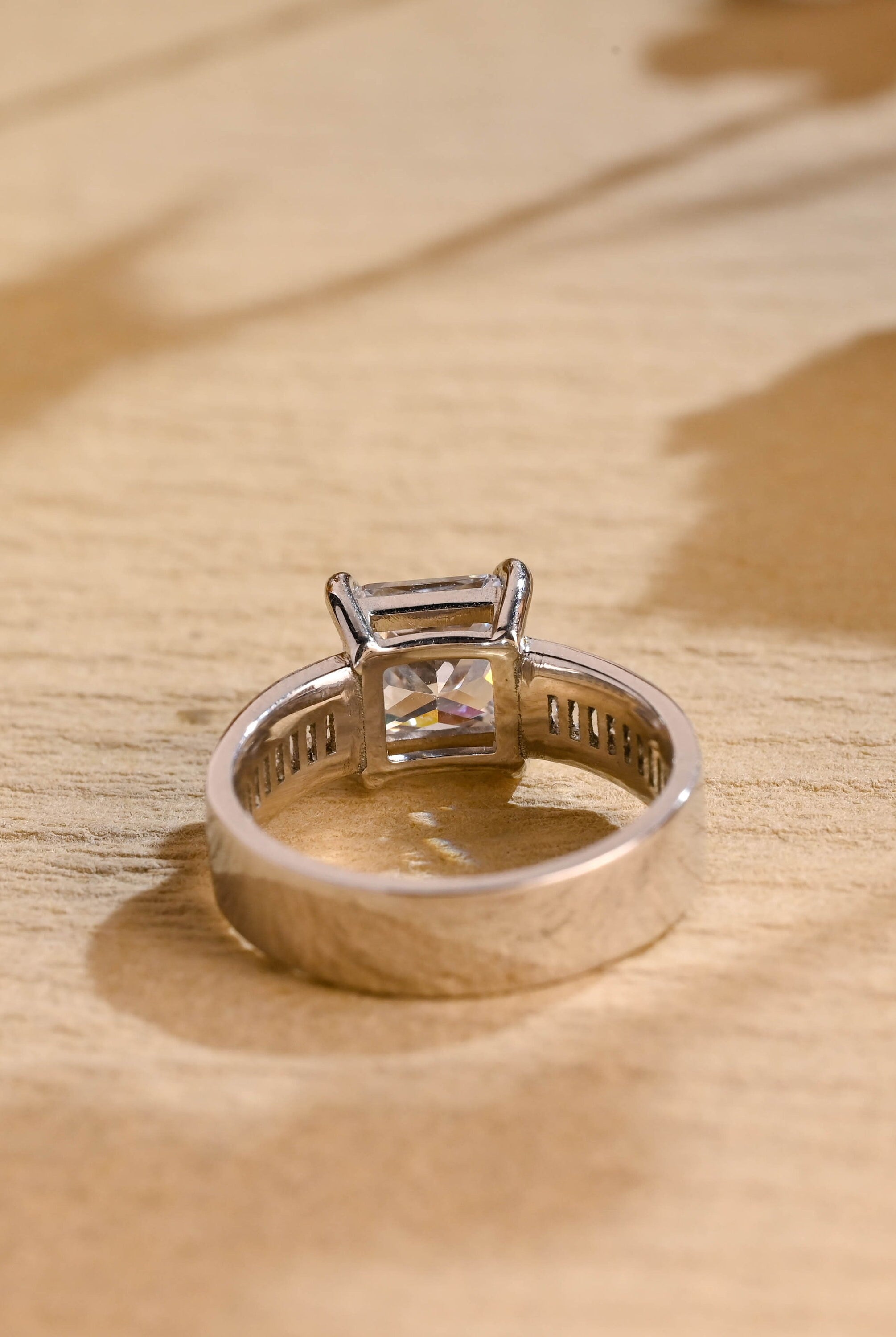 Princess Cut Solitaire Ring