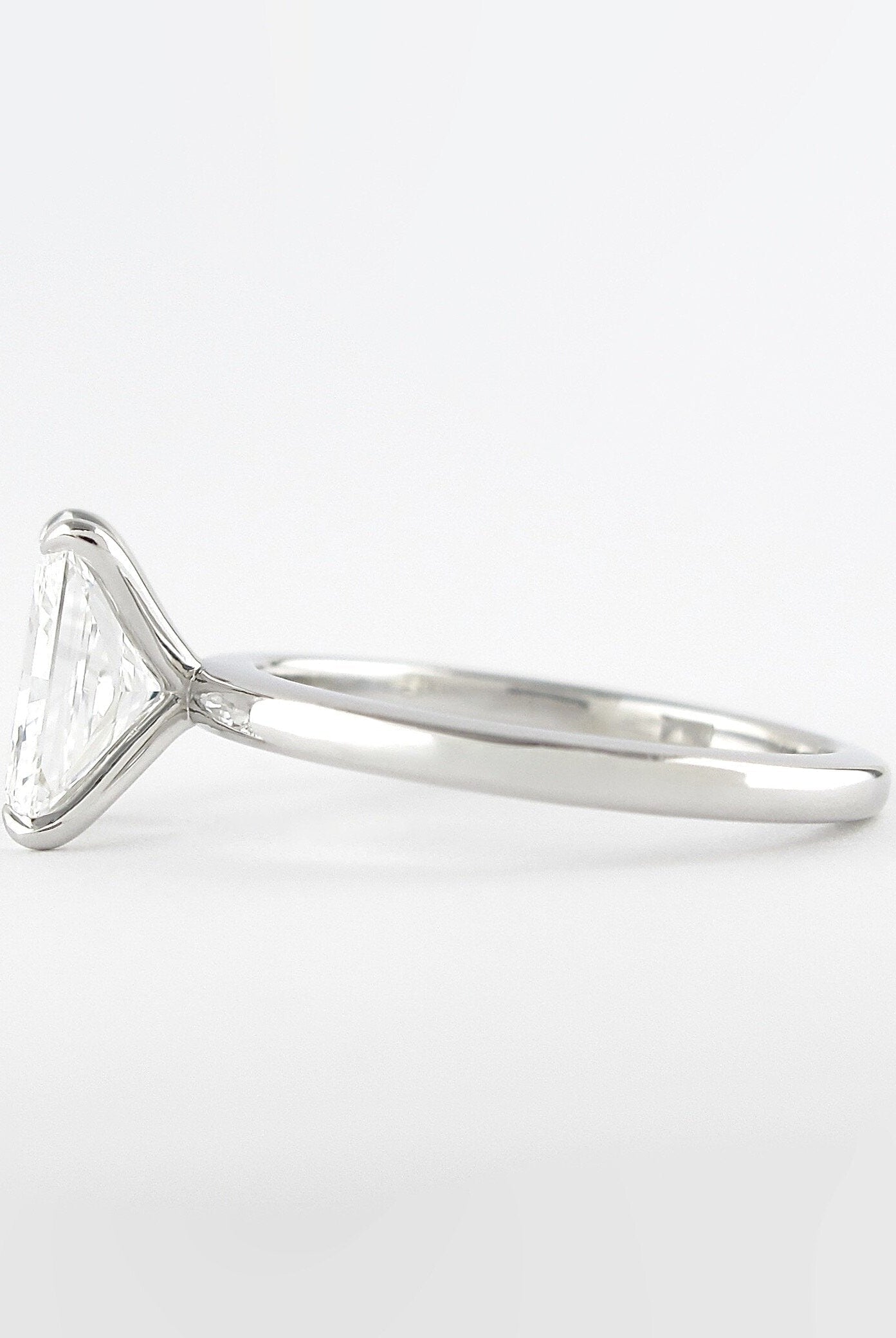 Radiant Diamond Alternative Ring