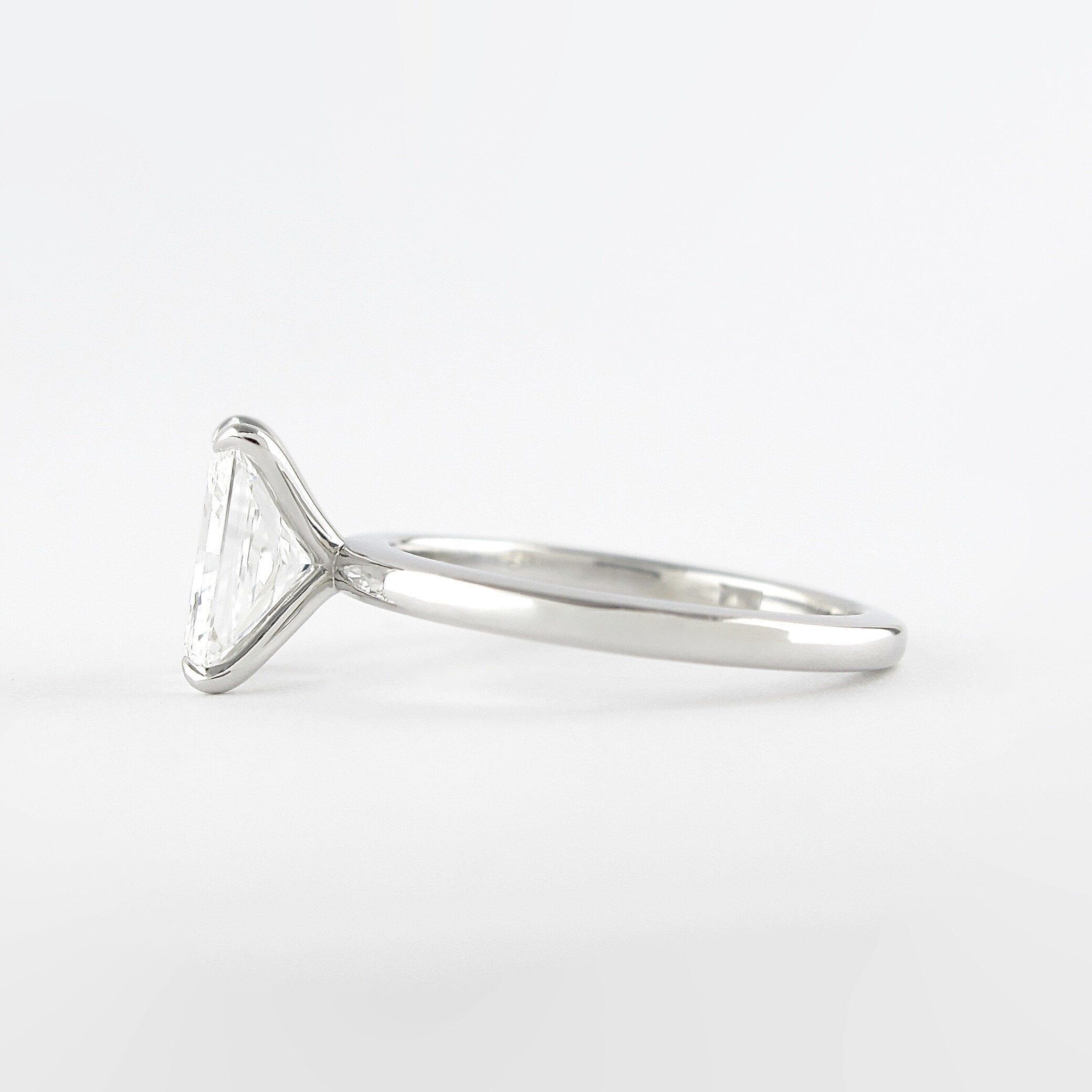 Radiant Diamond Alternative Ring