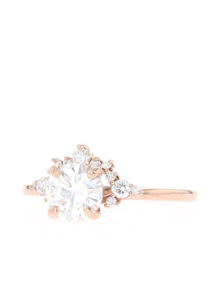 Elegant Cluster Ring