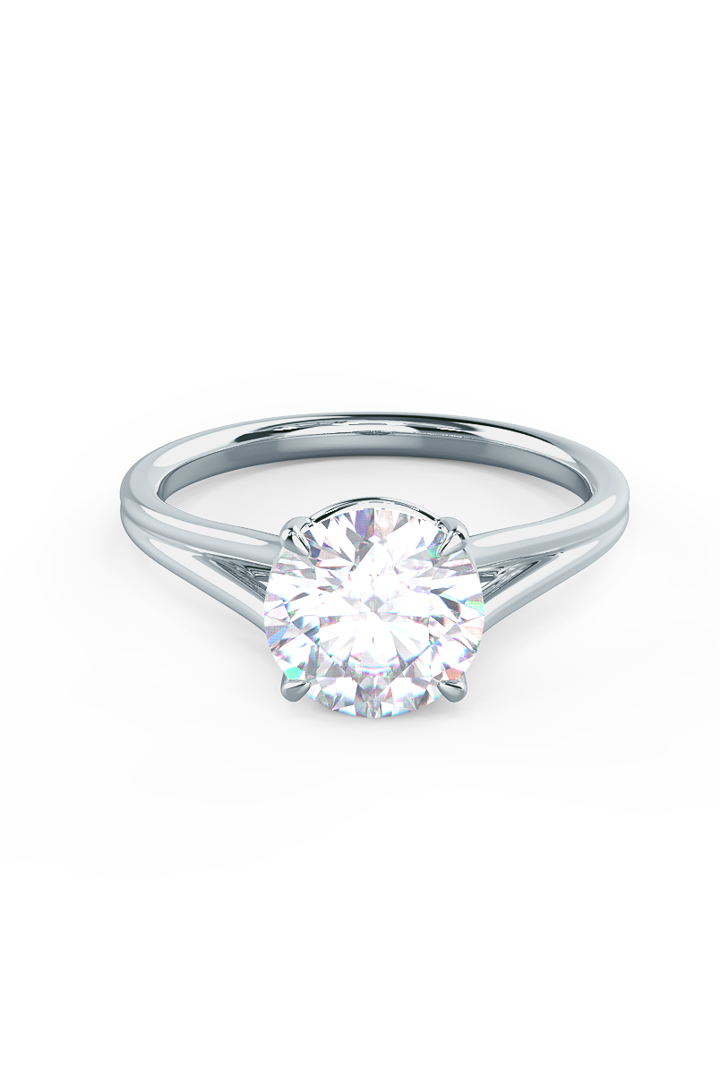 Luxury Moissanite Engagement Ring