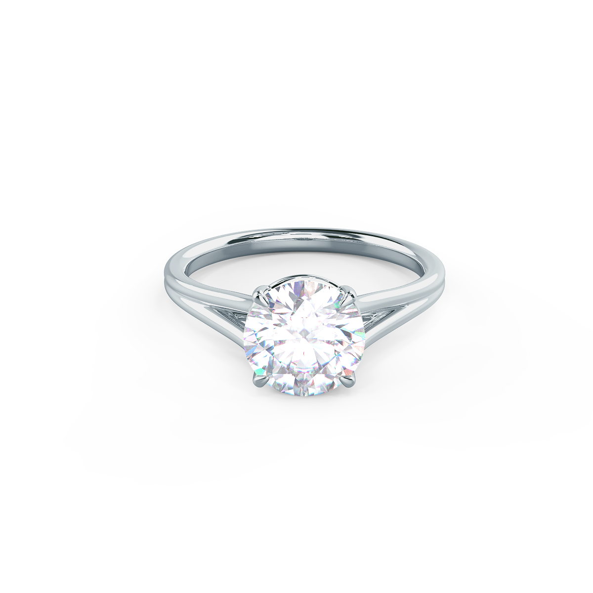 Luxury Moissanite Engagement Ring