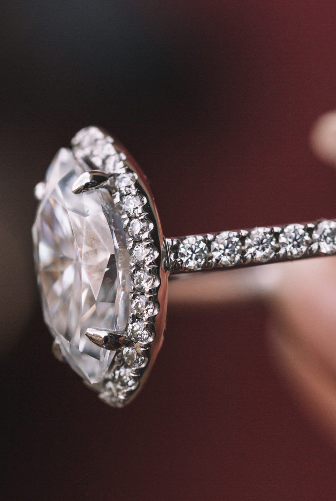 1.60CT Moissanite Ring