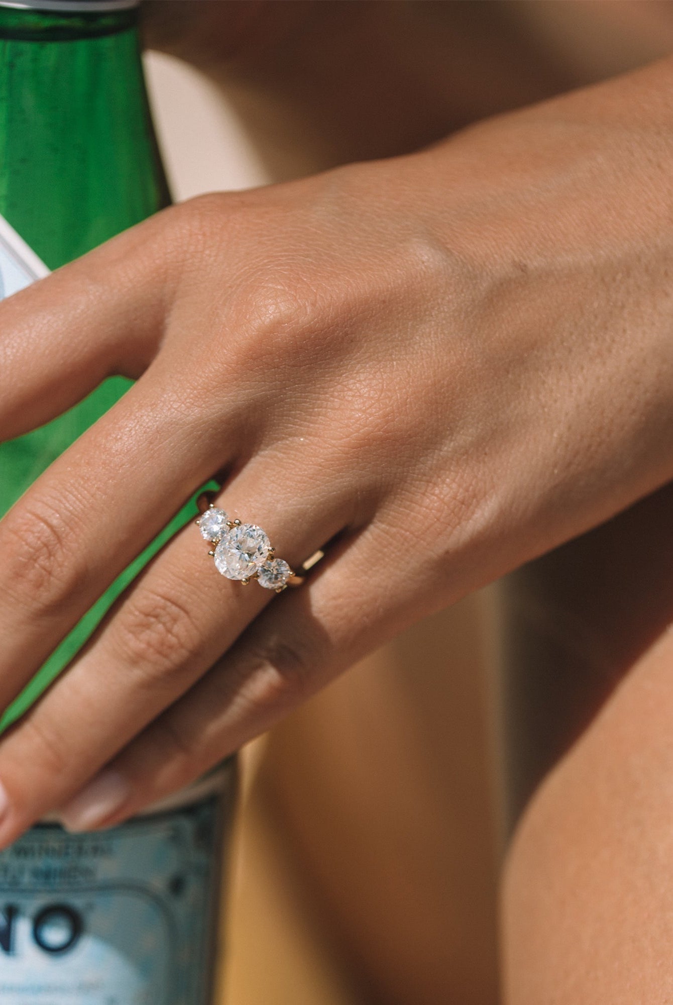 Moissanite Ring for Women