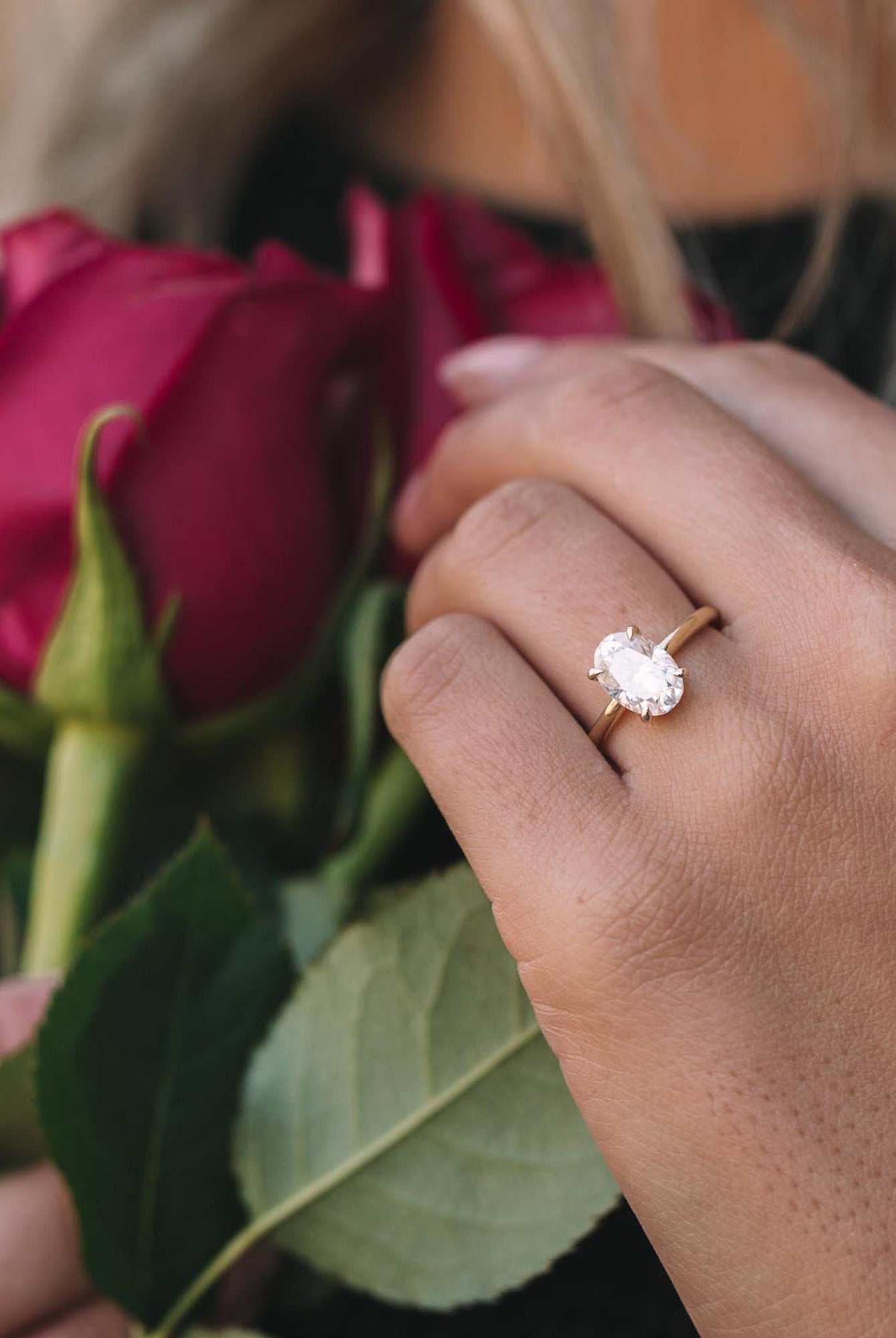 Moissanite Ring for Women