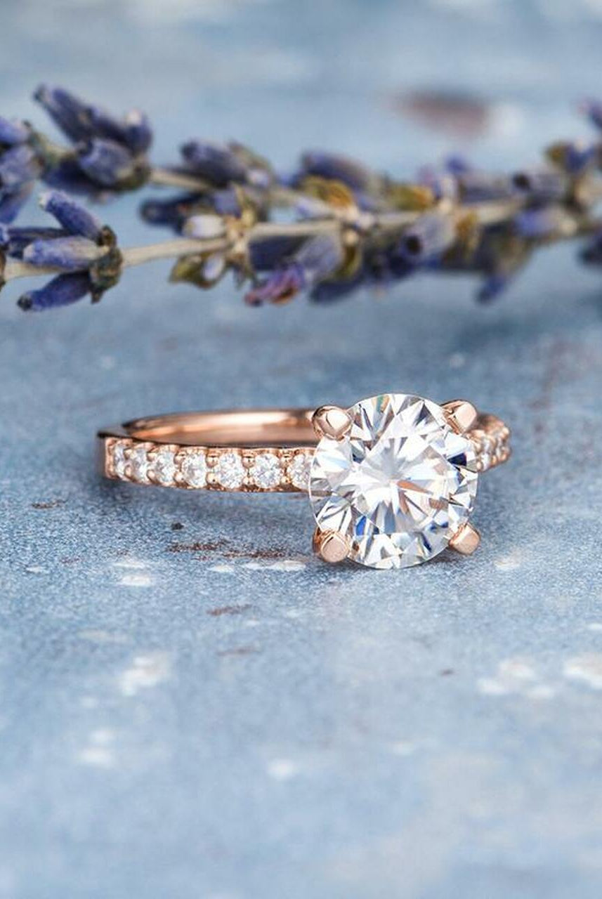 Moissanite Ring for Women