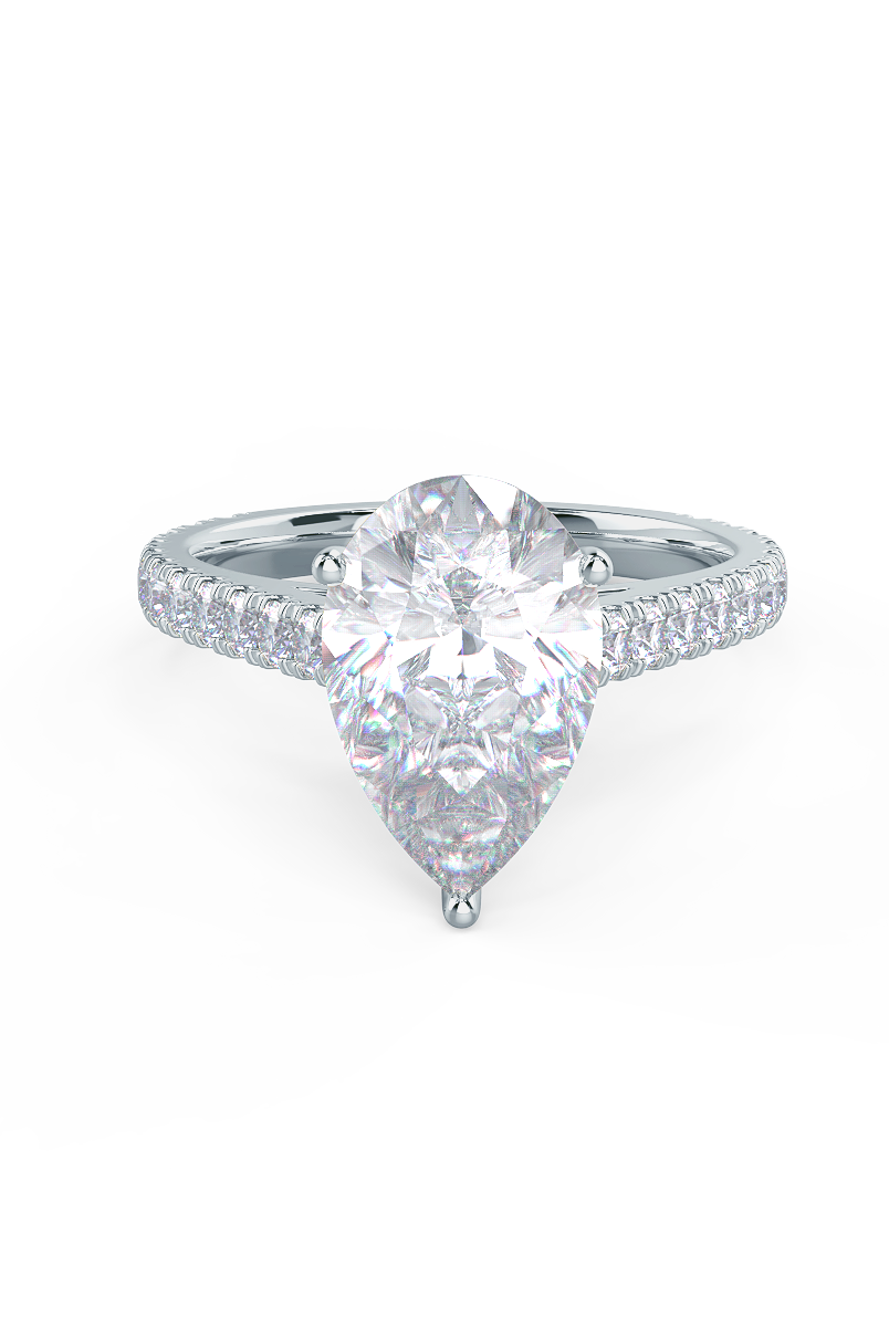 Pear Cut Engagement Ring