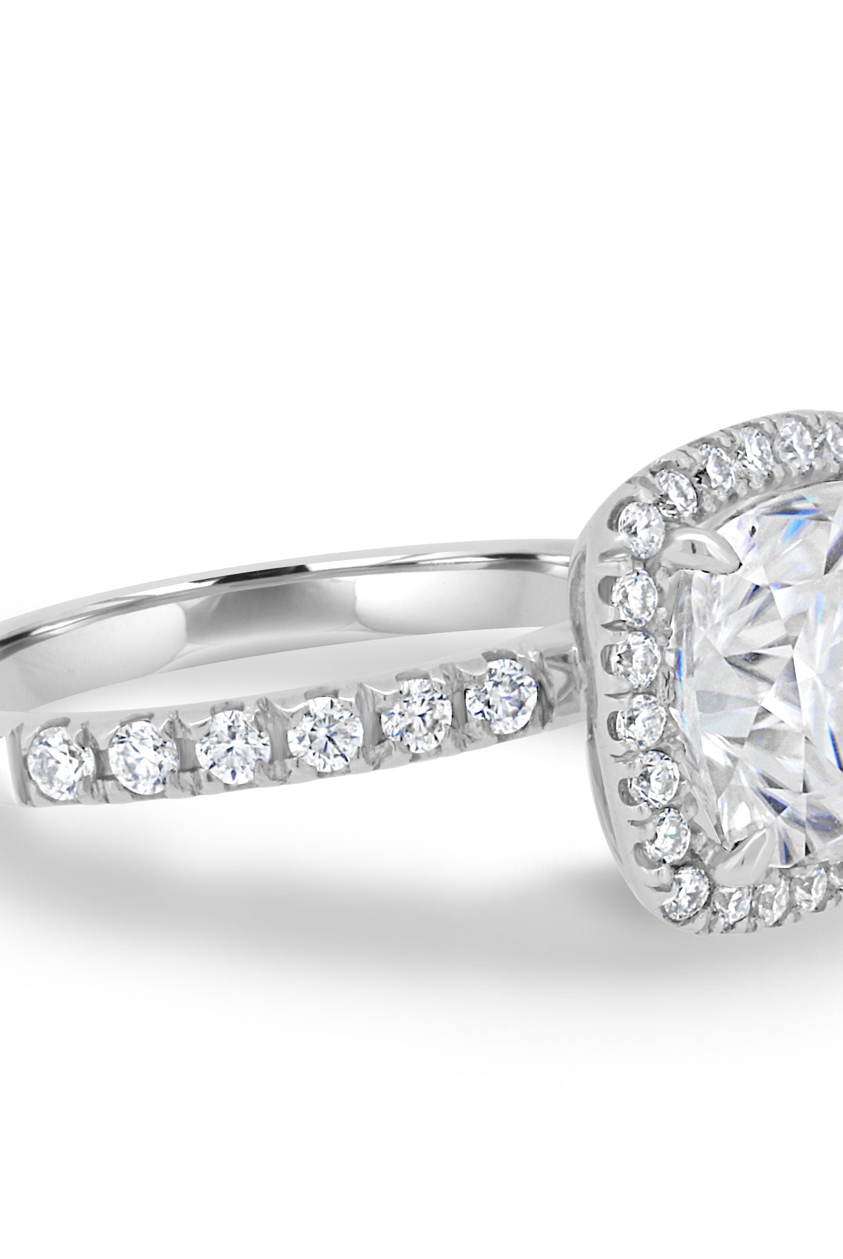 White Gold Engagement Ring