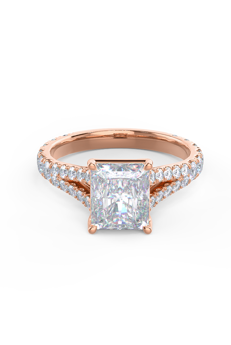 Split Shank Engagement Ring