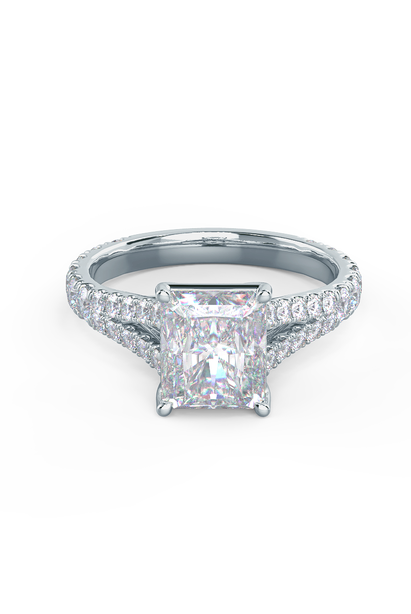 Split Shank Engagement Ring