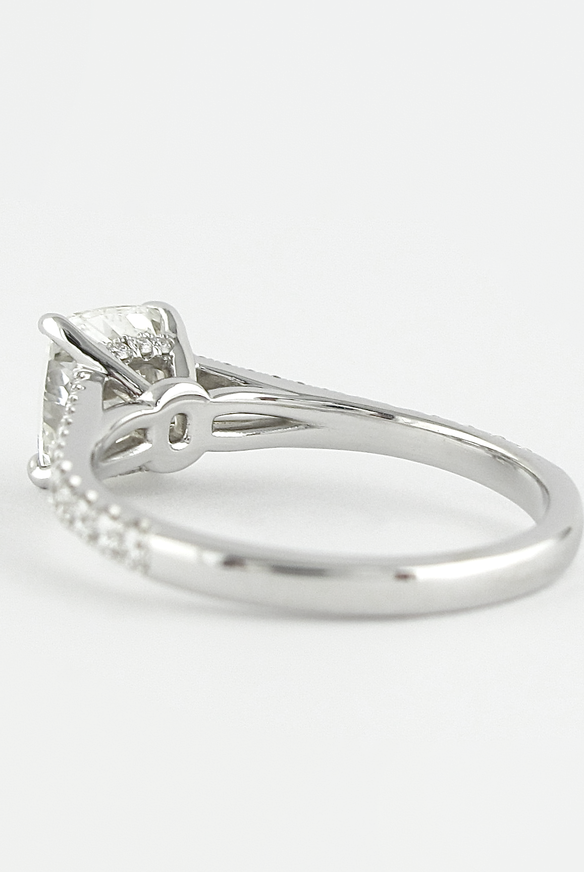 Split Shank Engagement Ring