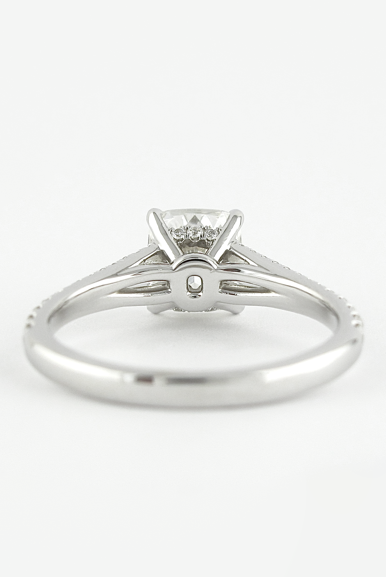 Moissanite Engagement Ring for Her