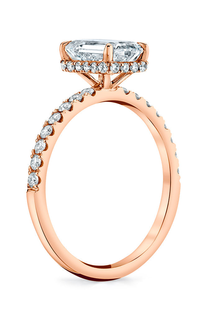Luxury Moissanite Engagement Ring