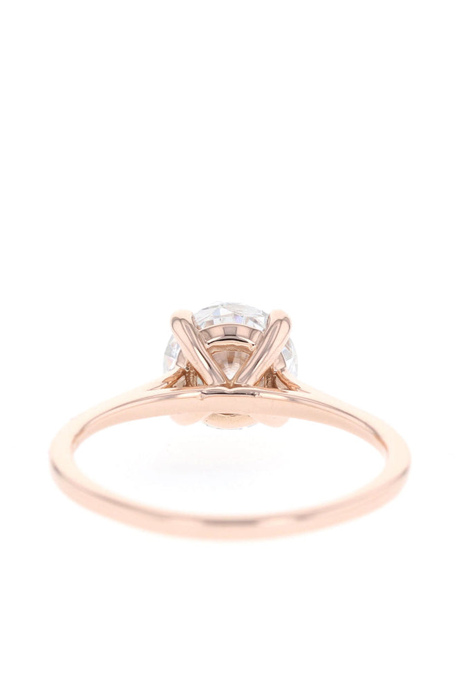 Moissanite trilogy pendant