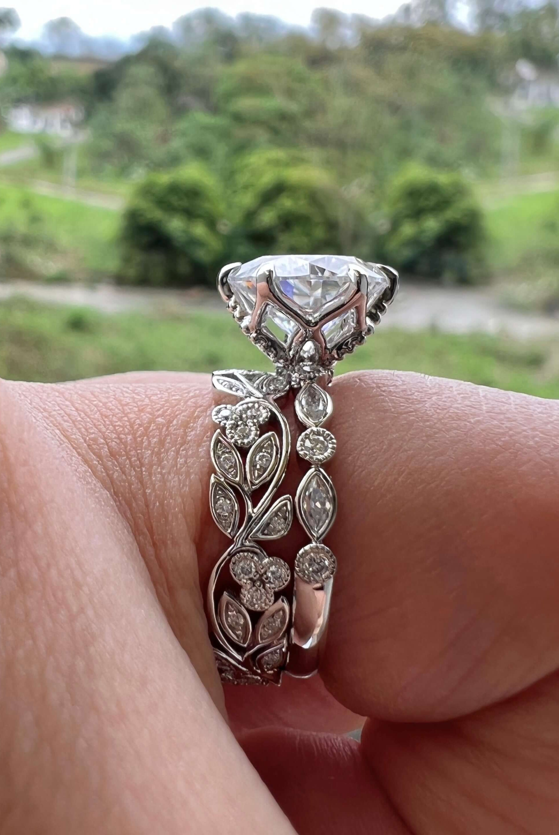 4-11-ct-round-cut-pave-moissanite-engagement-ring