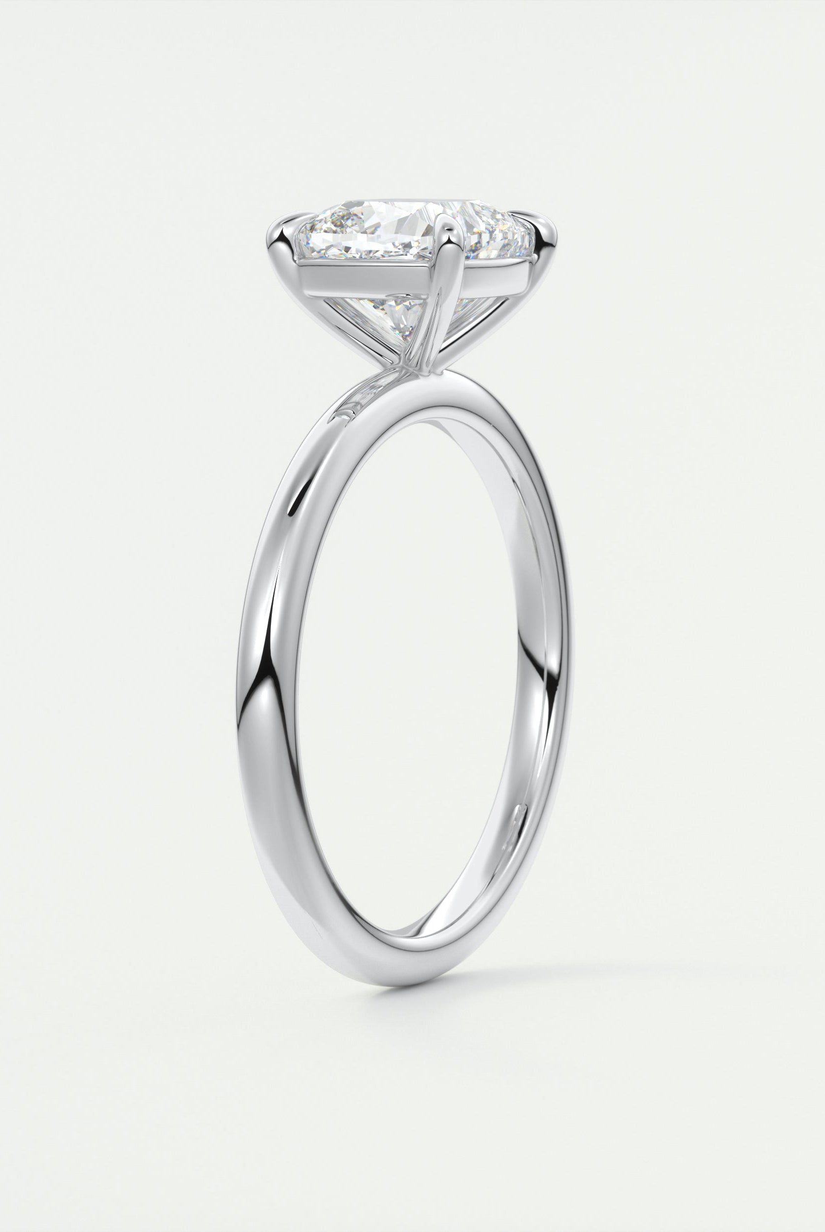 Cushion Shape Diamond Ring