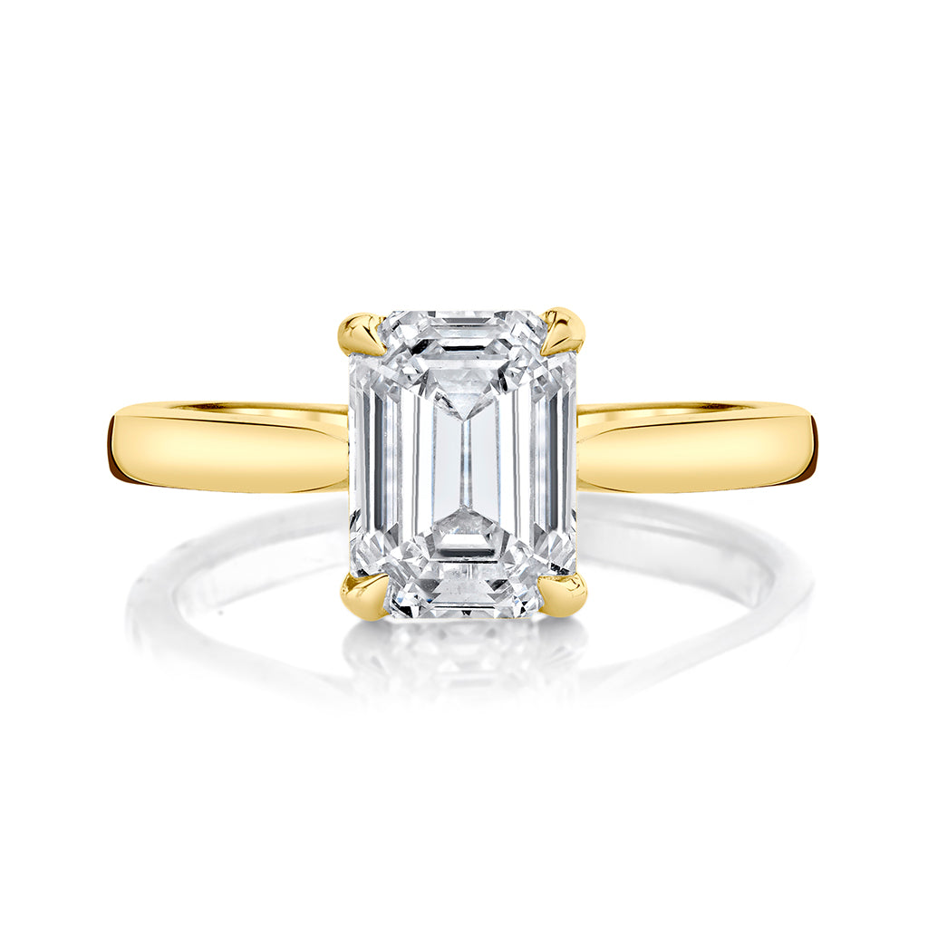 Moissanite Diamond Engagement Ring