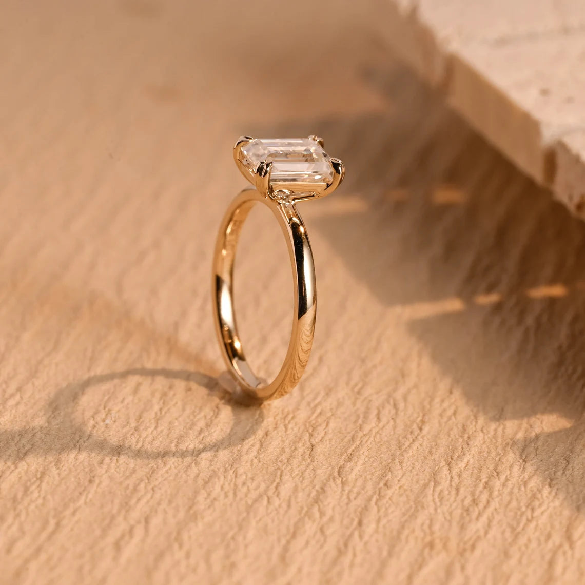 Emerald Cut Engagement Ring