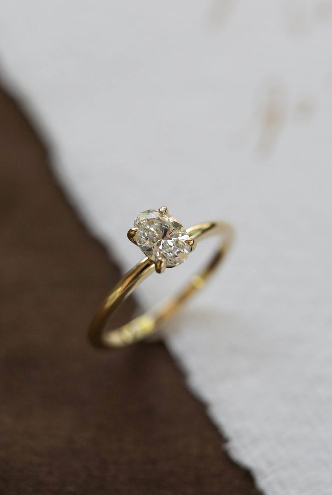 Oval Proposal Ring