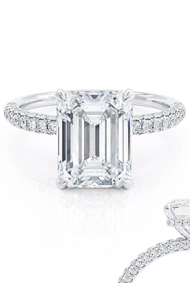 emerald-shaped-hidden-halo-moissanite-engagement-ring