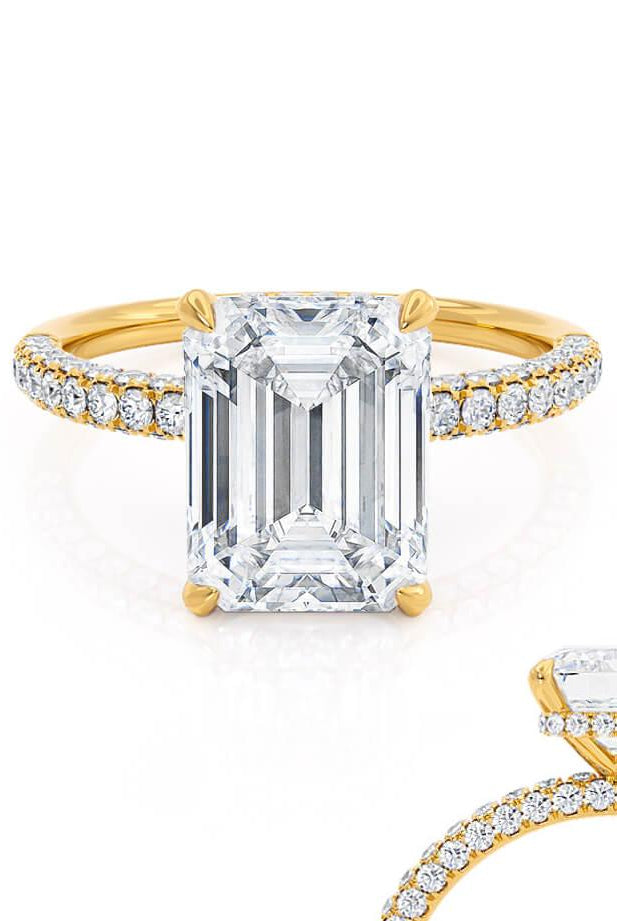 emerald-shaped-moissanite-hidden-halo-style-engagement-ring