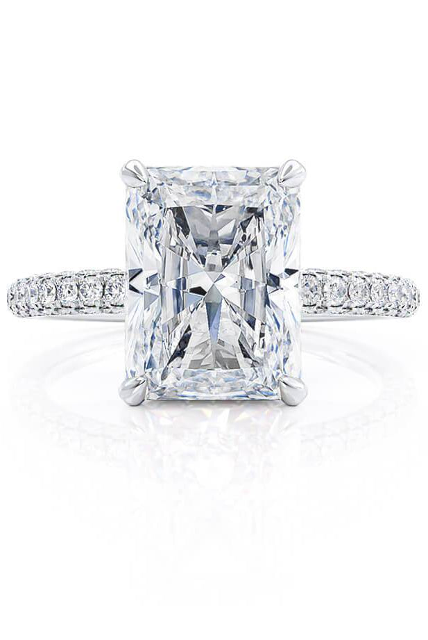 radiant-shaped-moissanite-hidden-halo-style-engagement-ring