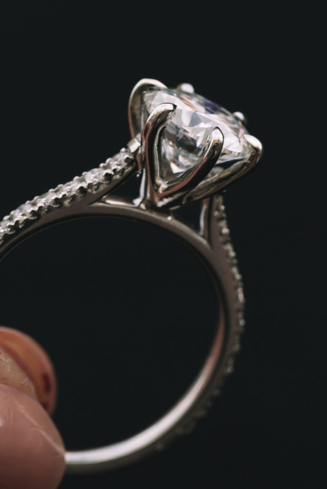 Moissanite jewelry set for Valentine's Day celebration gifts picks