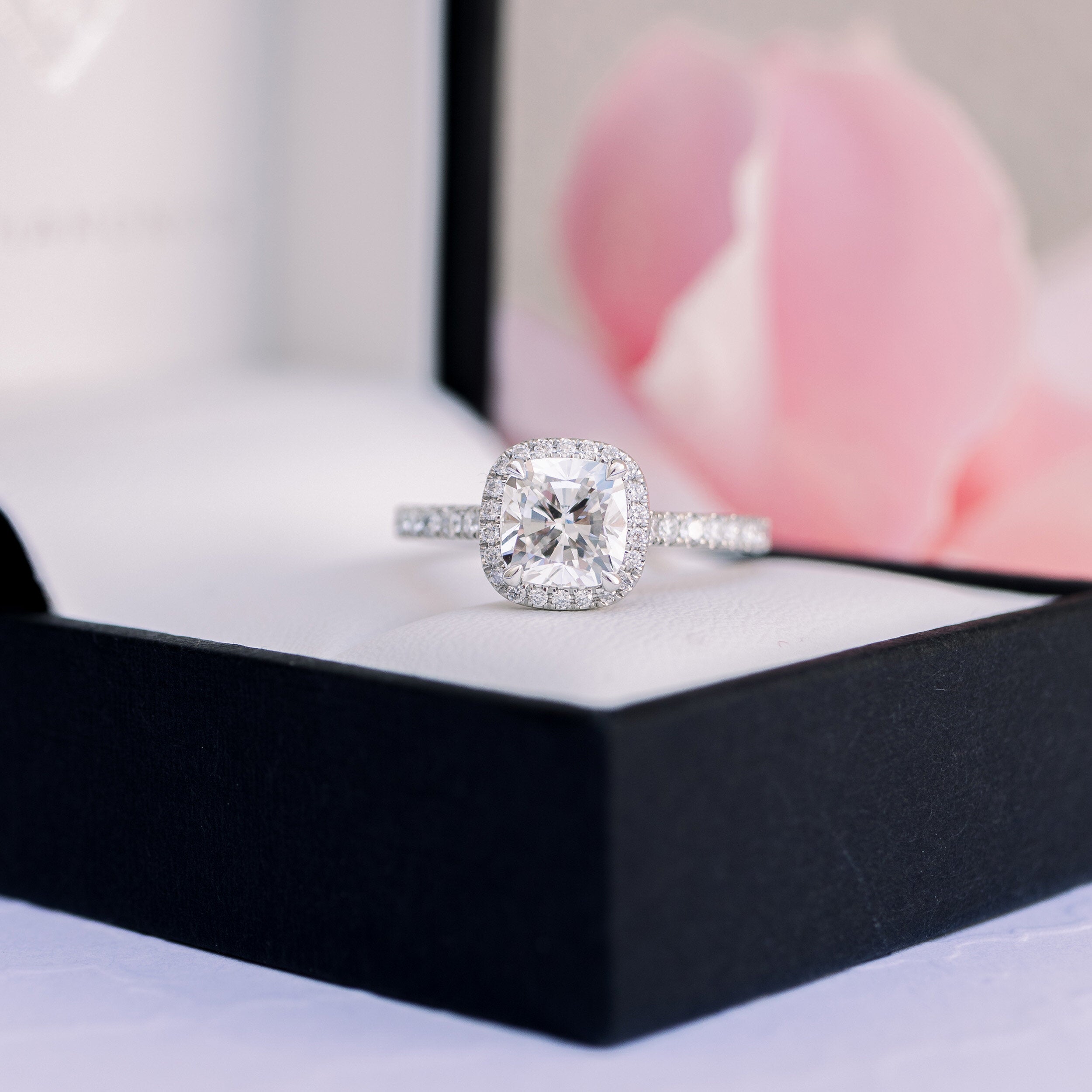 Moissanite Ring for Women