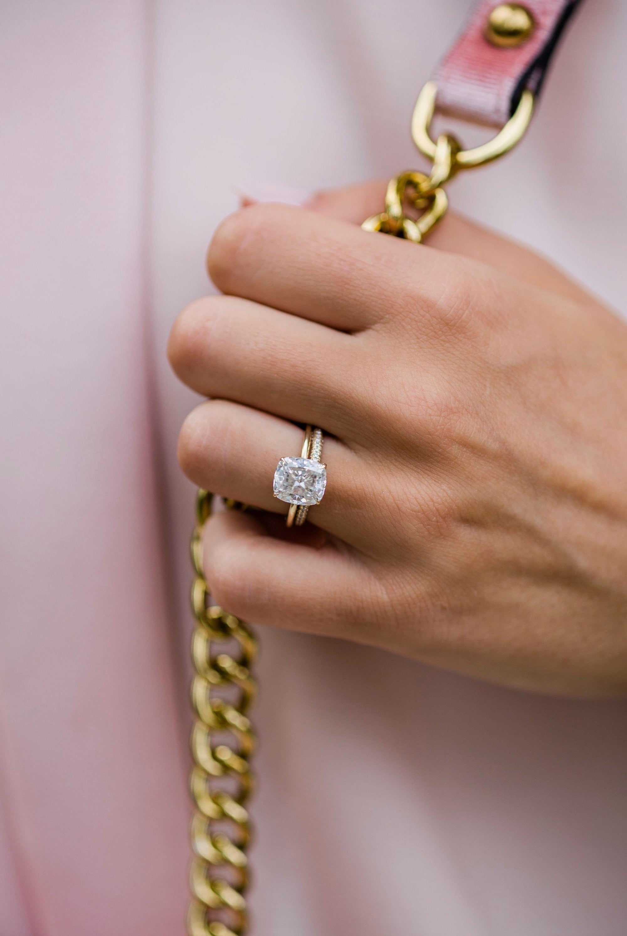 Moissanite Ring for Women
