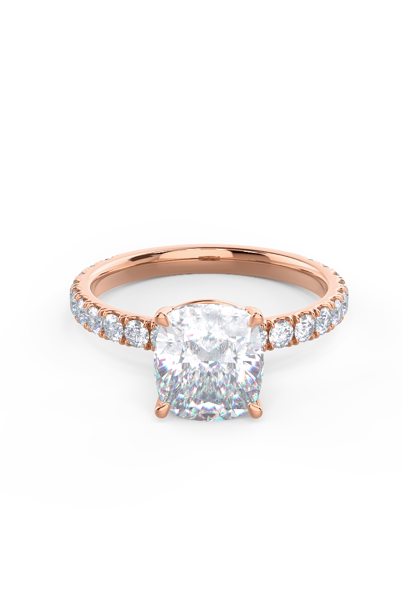 Moissanite Engagement Ring for Her