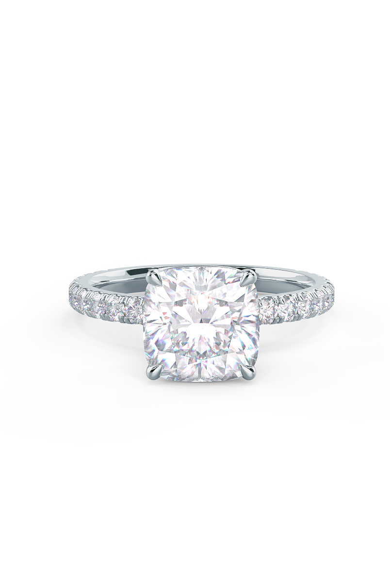 Moissanite Diamond Ring